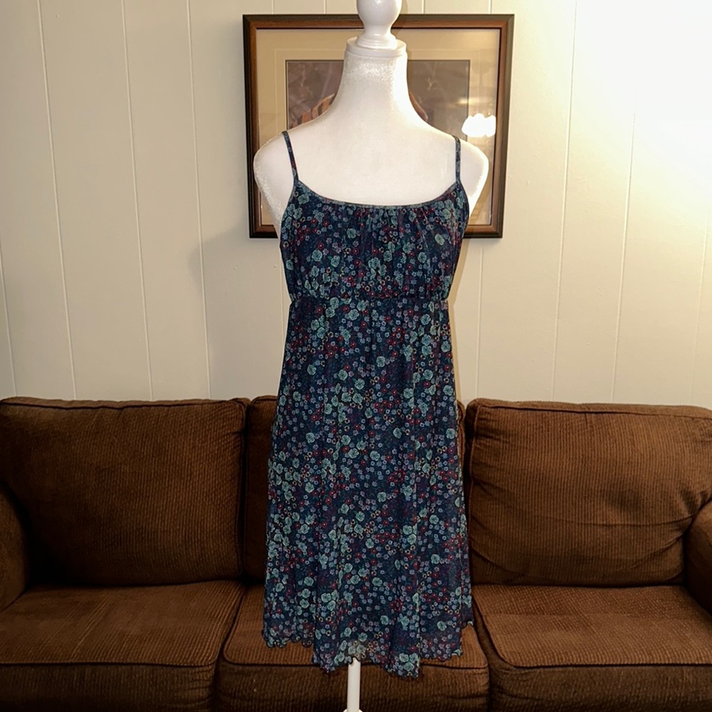 Floral Spaghetti Strap Dress